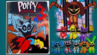 DIY Poppy Playtime 3  DOGDAY🐶 SAD STORY GAMINGBOOK  FULL Gameplay (Smiling Critters)
