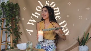 A Wholesome Day in my Life | meditating in caves, crafting & cuddles