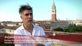 Alejandro Aravena: Learning from examples – Biennale for architecture and industry