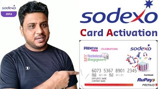 sodexo card activation online | sodexo card kya hai | how to activate sodexo card (Hindi/Urdu)