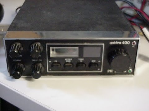 Uniden 400 UK PR27GB CB radio (mobile) - Full tuneup