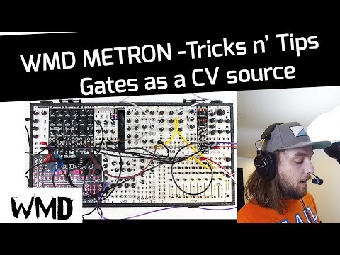WMD METRON Tricks and Tips - Attenuating Gates for use as CV