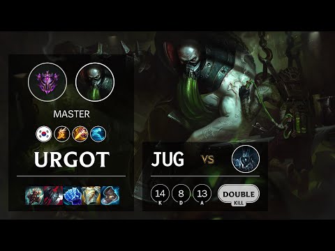Urgot Jungle vs Karthus - KR Master Patch 11.19