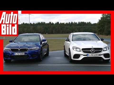 Mercedes-AMG E 63 S+ vs. BMW M5 (2018) Vergleich/Test/Review