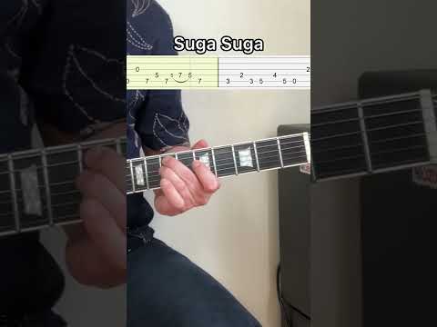 Suga Suga Guitar + Tabs #guitarsheetmusic #guitarcover #easyguitartabs #guitarbeginner