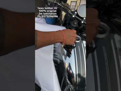 Jawa bobber 42 100% original 3m lamination #ppf😱😱