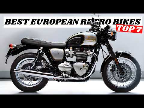 7 motociclette retrò europee per motociclisti over 40 nel 2025