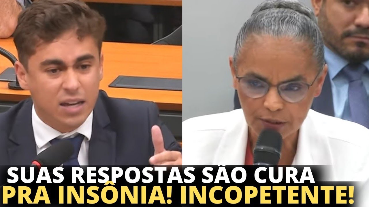 Nikolas Ferreira humilha Marina Silva cara a cara e ela dá resposta inesperada