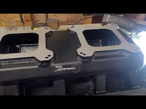 Small block ford, Holley Sniper tunnel ram sheet metal intake