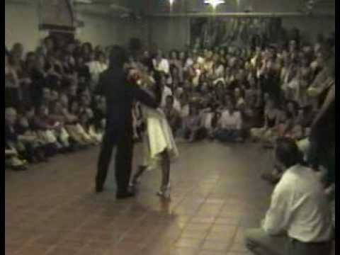  Javier Rodriguez  and  Geraldine Rojas  are  dancing  to  the  tango  "  Yuyo Brujo  "