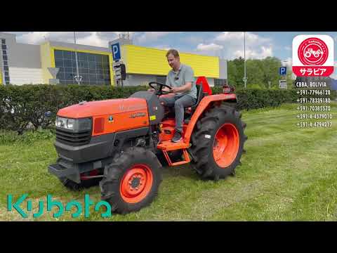 TRACTOR AGRÍCOLA, KUBOTA L3408, HP34, 4X4, MWE#05 EMP - SARABIA,   SAN BENITO, COCHABAMBA, BOLIVIA.