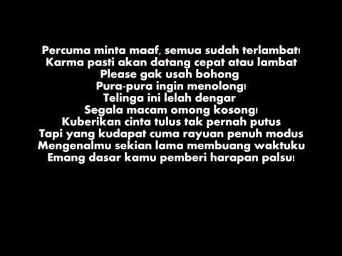 Lady Gan - Menderita (Official Lyrics Video)