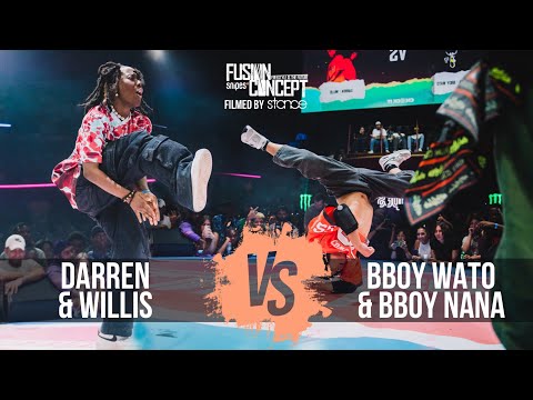 FUSION CONCEPT 2023 - TOP 10 - DARREN & WILLIS VS BBOY WATO & BBOY NANA
