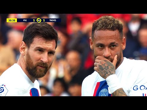 Neymar vs Troyes - English Commentary ● League One 2022/2023 (Home) HD