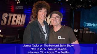James Talks to Howard Stern about The Beatles