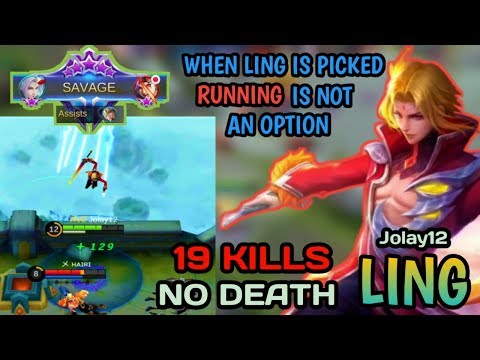 LING Non-Stop ROAMING, Non-Stop GANKING - No one is safe | MOBILE LEGENDS