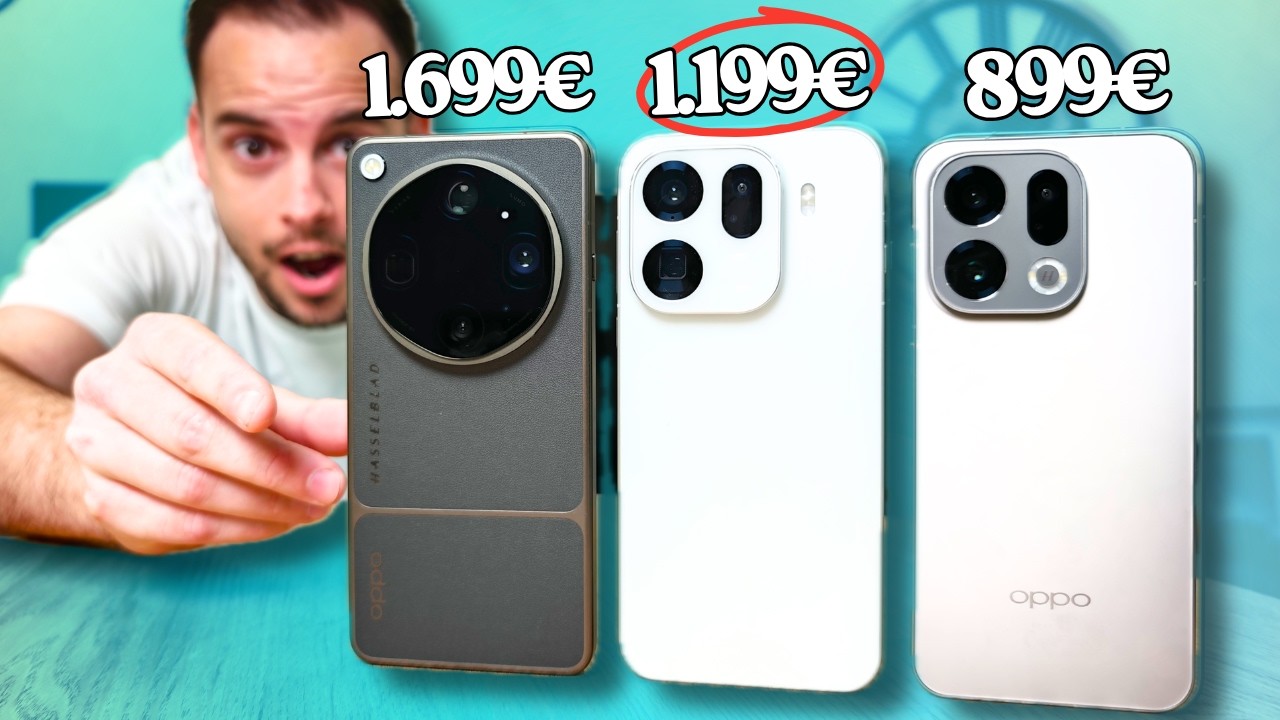 ¿Qué OPPO Find X9 necesitas REALMENTE? ⚠️Te AYUDAMOS a ELEGIR