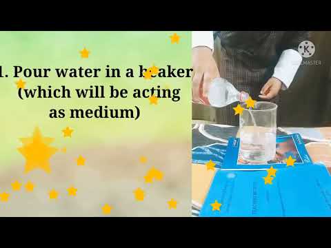 experiment on twinkling of stars