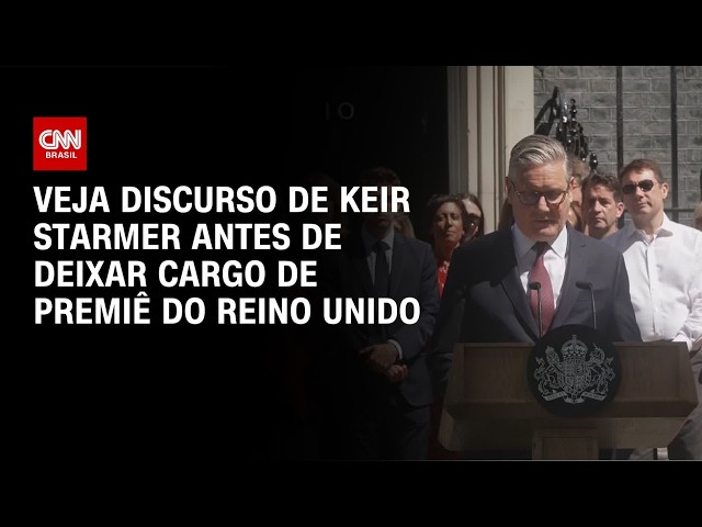 Meu trabalho está feito, diz Keir Starmer ao deixar cargo de premiê do Reino Unido | CNN NOVO DIA