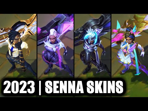 ALL SENNA SKINS SPOTLIGHT 2023 | League of Legends