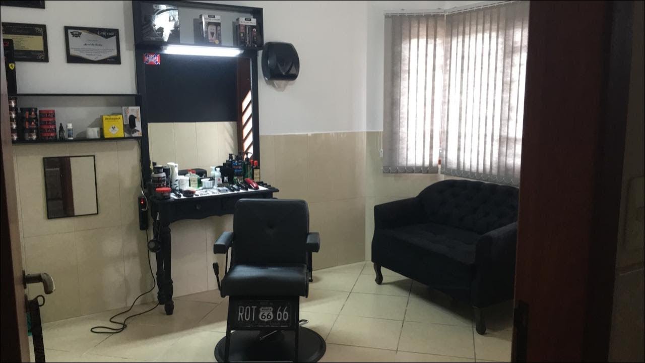 MINHA BARBEARIA - (bancada, ferramentas e tudo mais)