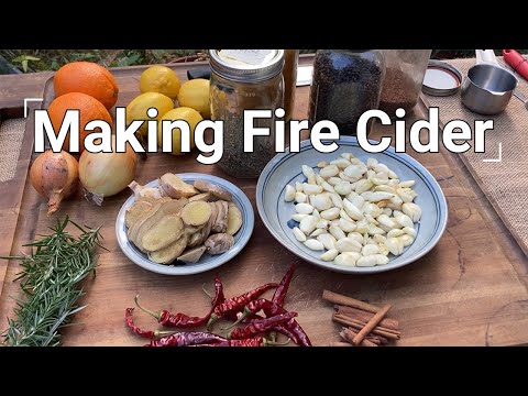 Making FIRE CIDER