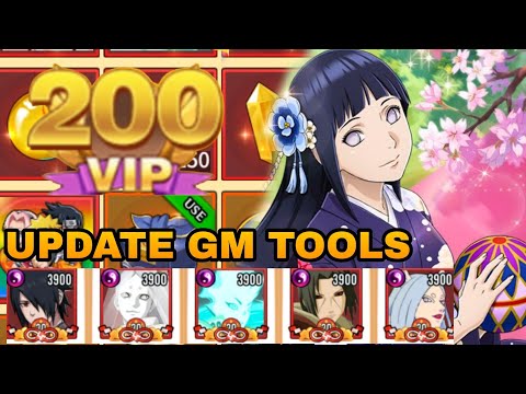 Update Naruto GM tools VIP 200