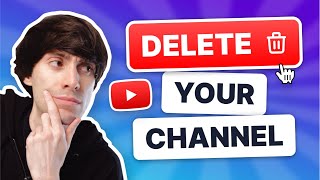 How to DELETE Youtube Channel in 2022 - Desktop & Phone