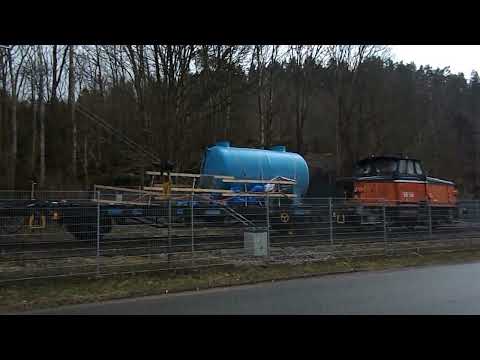 Montering av ny kontaktledning på Bohusbanan i Uddevalla 29 ‎mars ‎2024 kl. 13:12