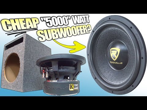 EXPOSING a Cheap Subwoofer w/ Rockville K9 Version 2 vs V1 | Blowing Subs on 1000W & Best SPL Test?