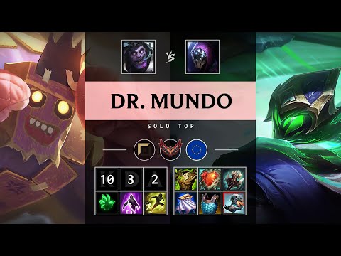 Dr. Mundo Top vs Jax - EUW Grandmaster Patch 25.20