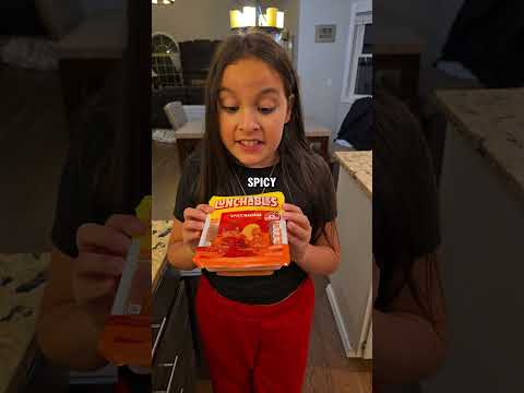 Mom got me the new Spicy lunchables