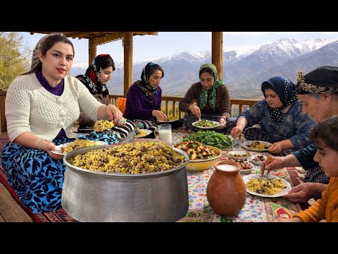 Rural Life in Northern Iran | From Village Market to Traditional Persian Cooking 