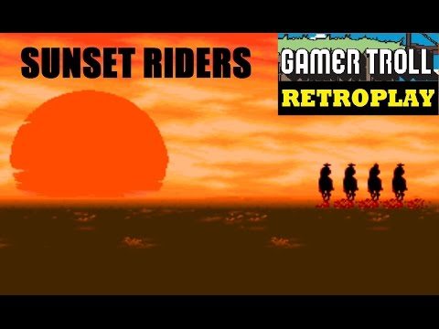 Sunset Riders Gamertroll Retroplay #1 First Megadrive then Arcade version