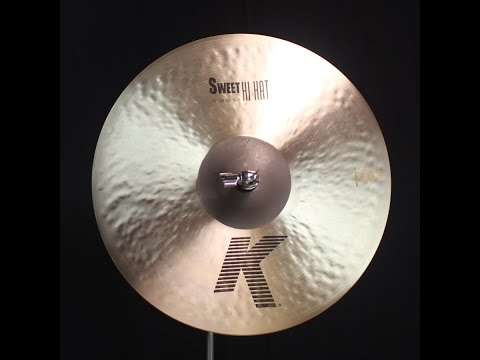 Zildjian 15" K Sweet Hi Hats - 1122g/1697g (video demo) image 2