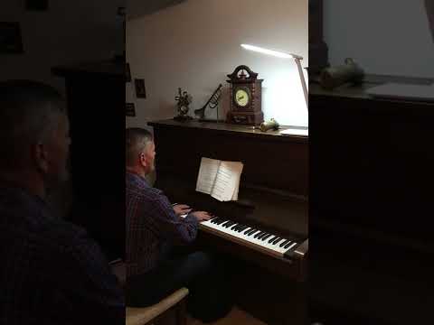 Petrica Moisuc - pian // TOT ITI VOI SLUJI - text si muzica: Nicolae Moldoveanu (1922 - 2007)