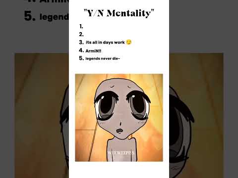 AoT x Y/N meme #reels #tiktok #funny #aot #memes #shorts
