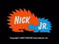 Nick Jr Porcupines CBS Entertainment Productions 2003 Version 5