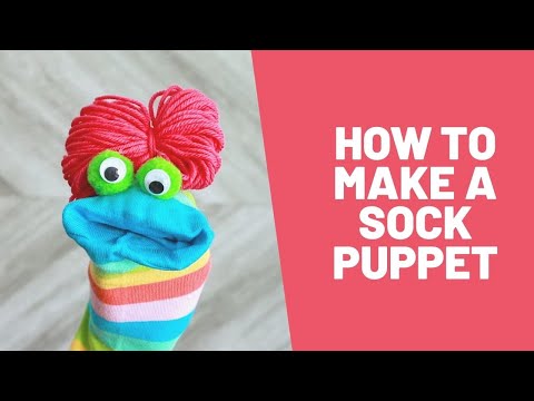 How to Make a Sock Puppet #BSMKids