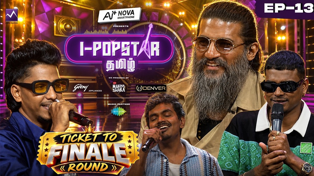 IPOPSTAR Tamil Episode 13🔥| TTF Round🎶| Vijay Yesudas, Asal, Shakthisree,AnthonyDaasan |Media Masons