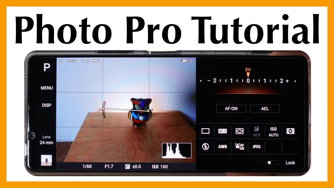 How to use Photo Pro with Sony Xperia 1 II - Part 1