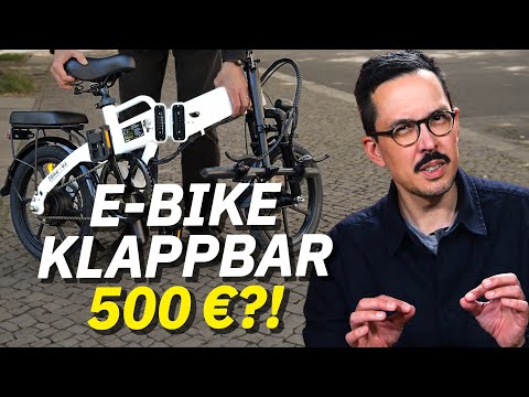 Klapp-E-Bike zum Sparpreis: iScooter U3 im Test
