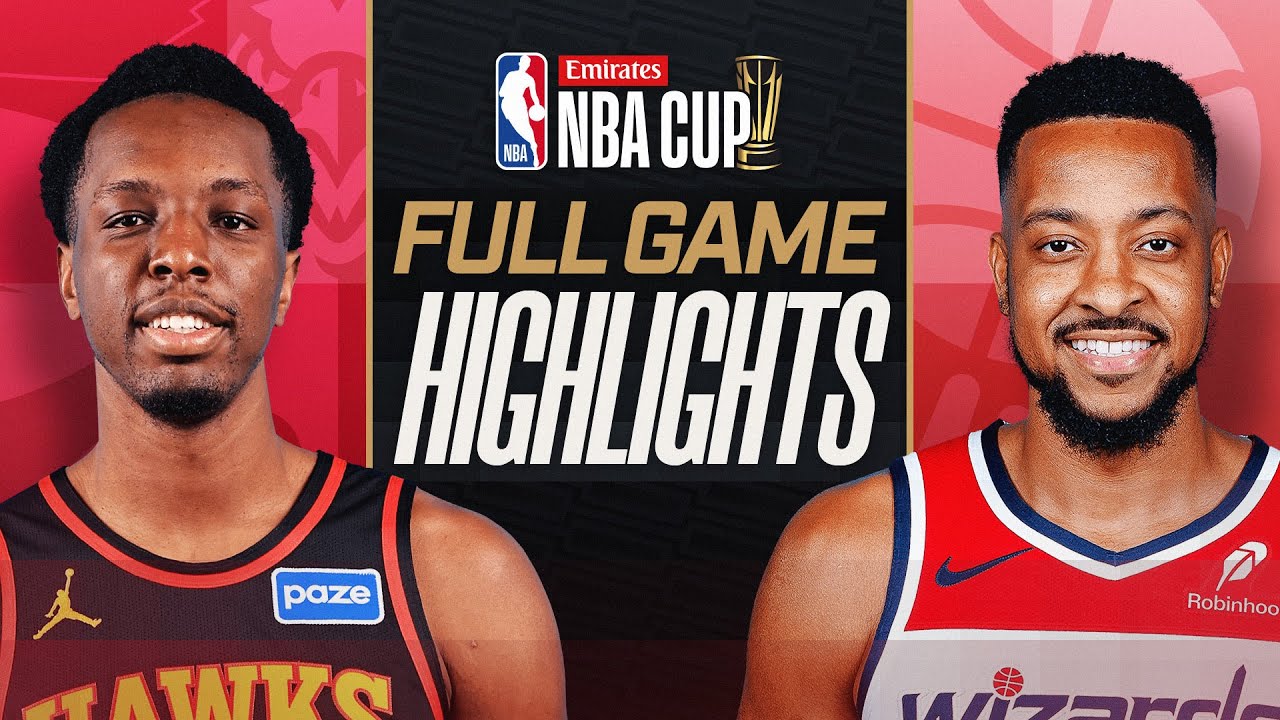 HAWKS at WIZARDS | EMIRATES NBA CUP 🏆 | FULL GAME HIGHLIGHTS | November 25, 2025