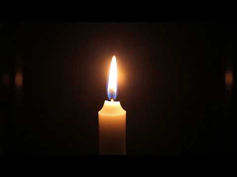 Flickering Candles Burning - when there is a light