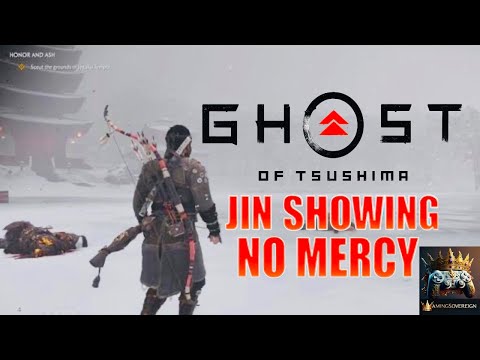 JIN SHOWING NO MERCY - GHOST OF TSUSHIMA [4K 60FPS PS5]