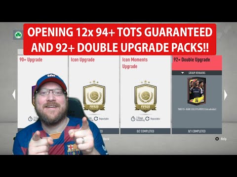 Opening 12x 94+ TOTSSF Guaranteed & 92+ Double Upgrade SBC Packs - FIFA 20 Ultimate Team FUT 20