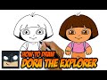 How To Draw Dora The Explorer