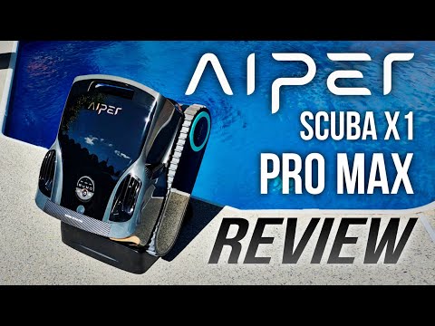 Робот-пылесос Aiper Scuba X1 Pro Max для бассейнов до 300 м³ (дно, стены, ватерлиния, поверхность) - фото 6 - id-p2679565506