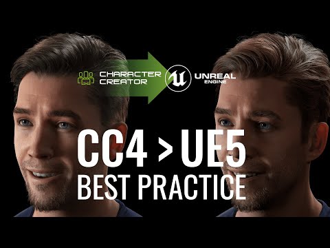 Unreal Engine 5 AutoSetup v1.24 - Overview | Character Creator 4 & iClone 8