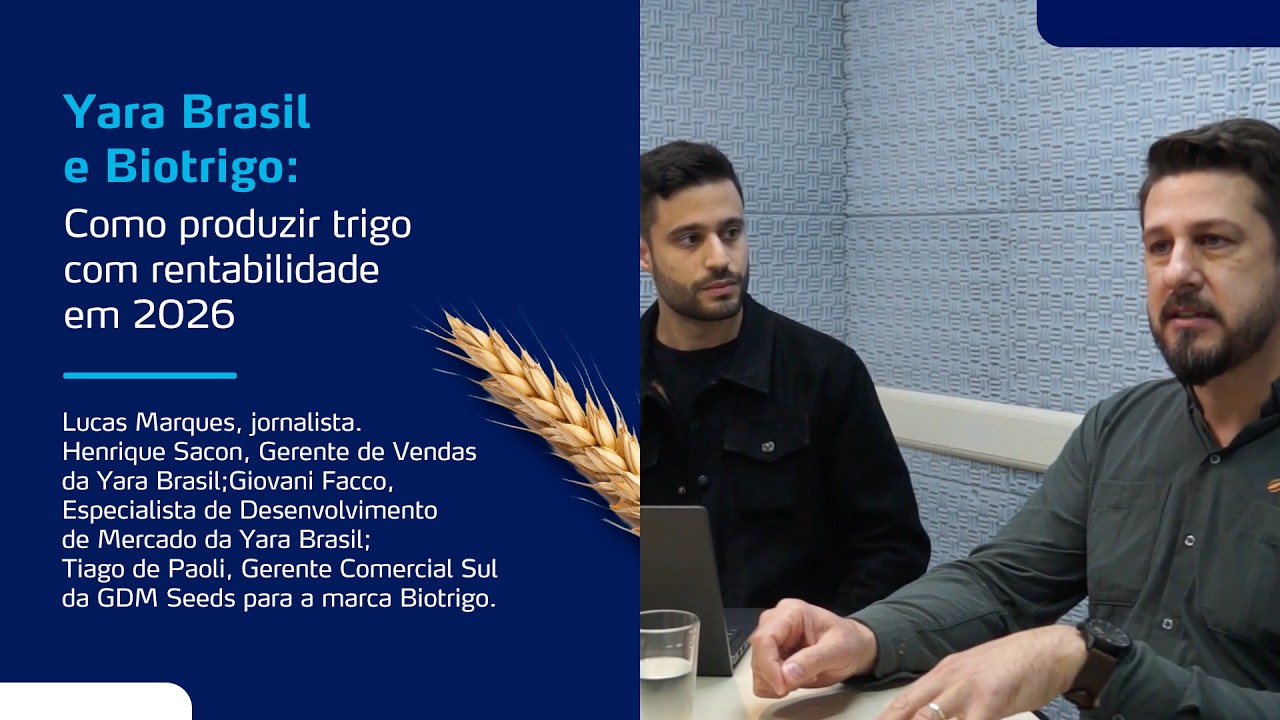 Produzindo trigo com mais rentabilidade | Yara Brasil e Biotrigo